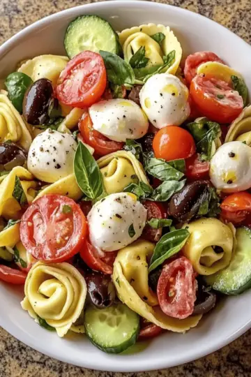 Italian Tortellini Pasta Salad