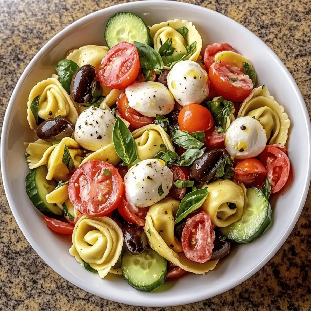 Italian Tortellini Pasta Salad