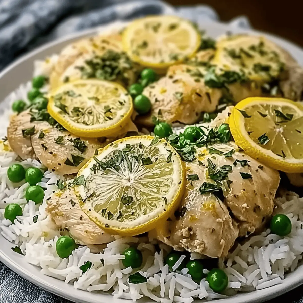 Lemon Herb Chicken and Rice