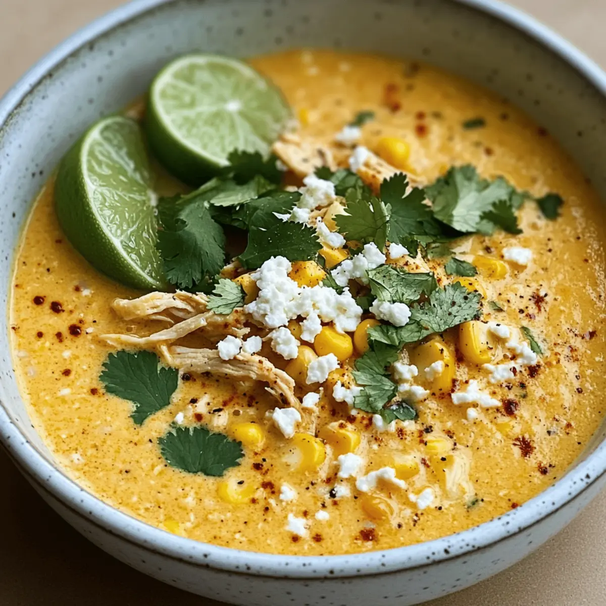 Mexican Street Corn Soup