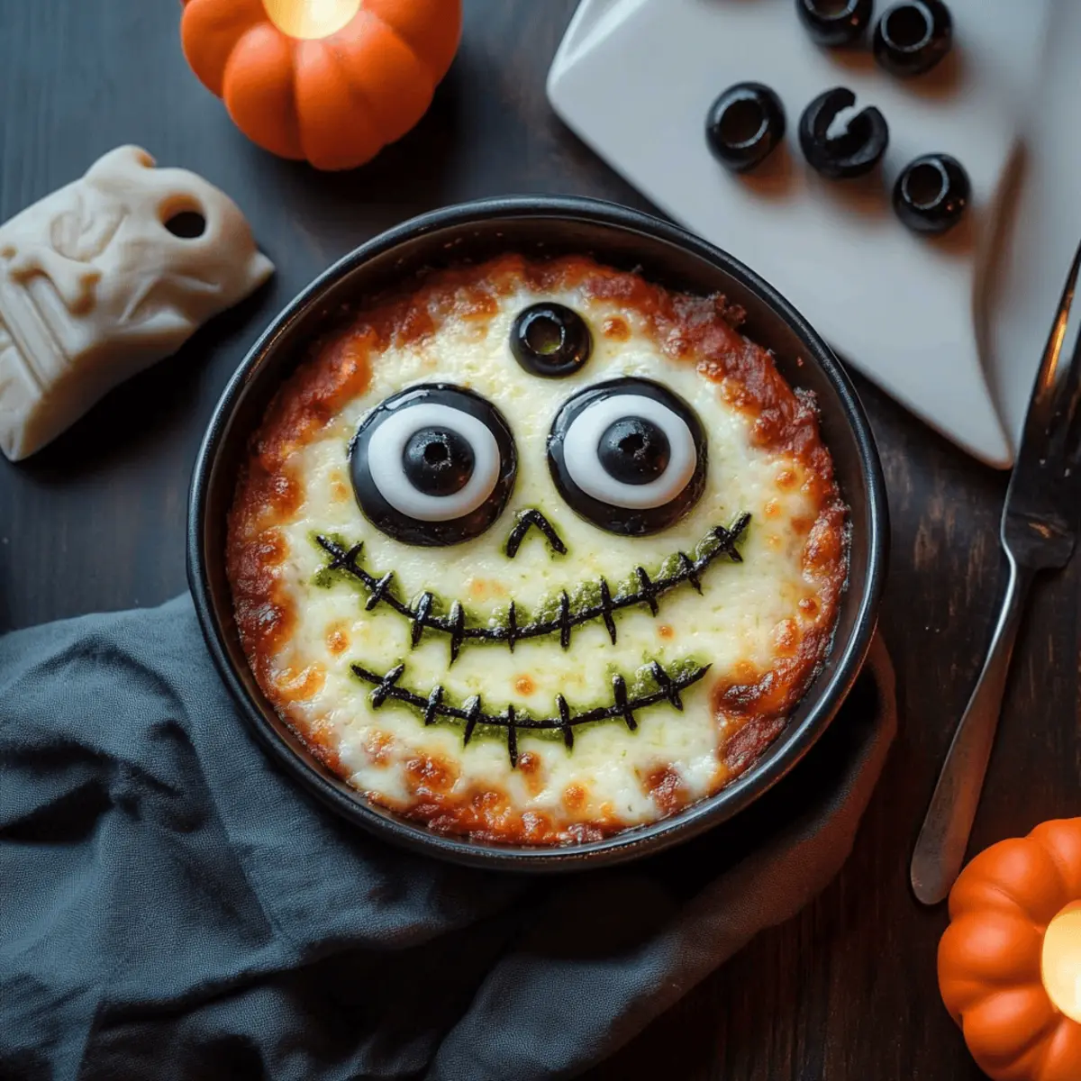 Monster Mash Pizza Dip