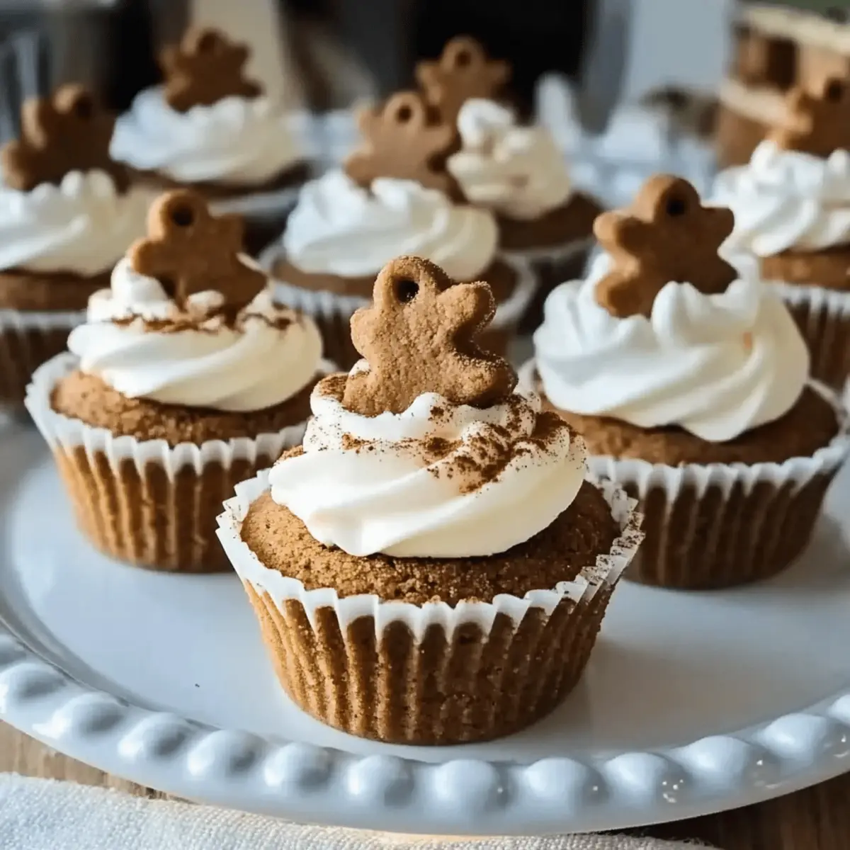 No-Bake Gingerbread Cheesecake Cups