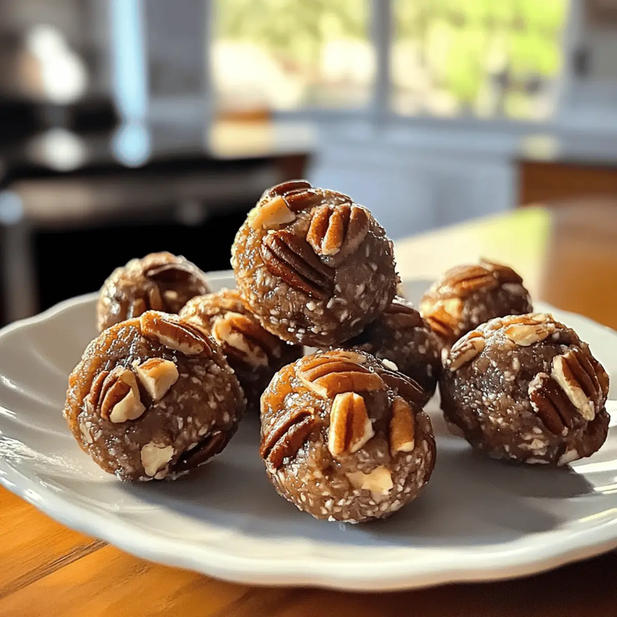 No-Bake Pecan Pie Balls