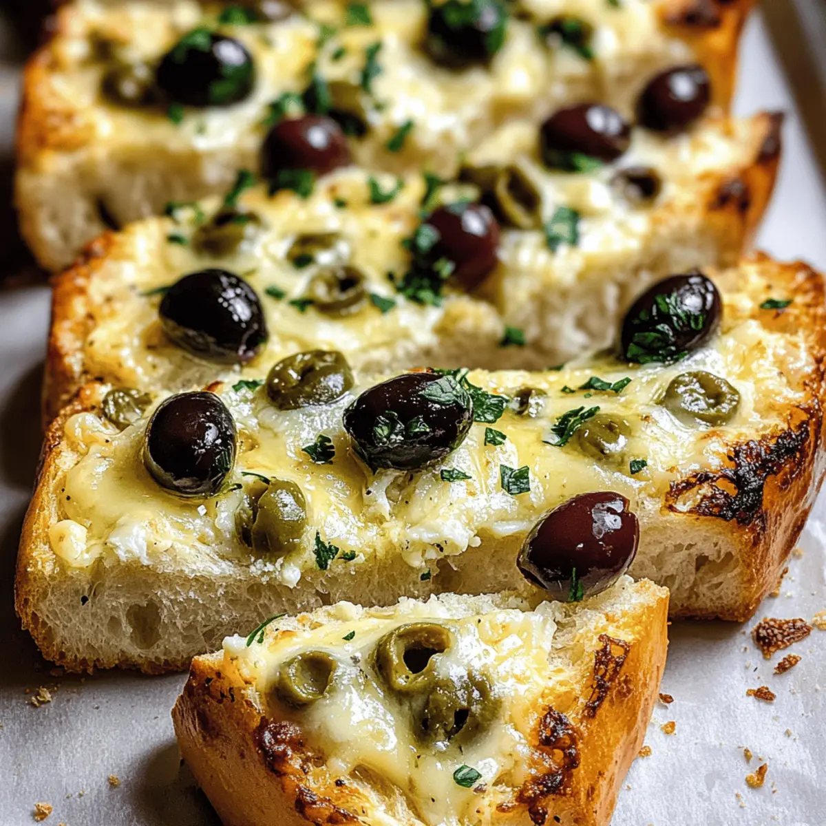 Olive Cheese Bread