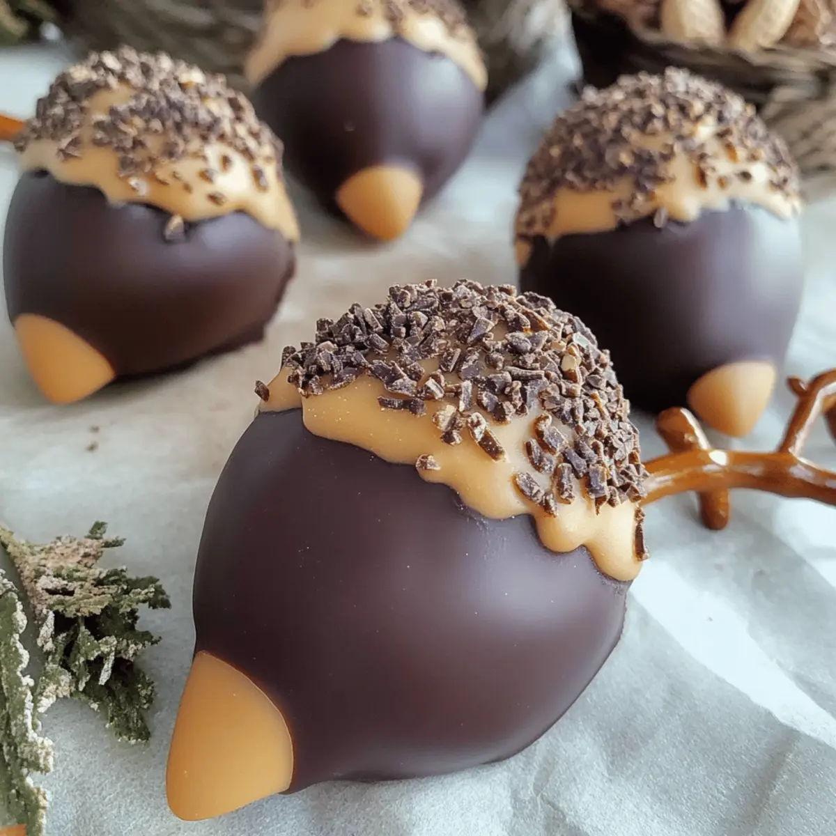 Oreo Acorns Recipe