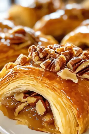 Pecan Pie Crescent Rolls
