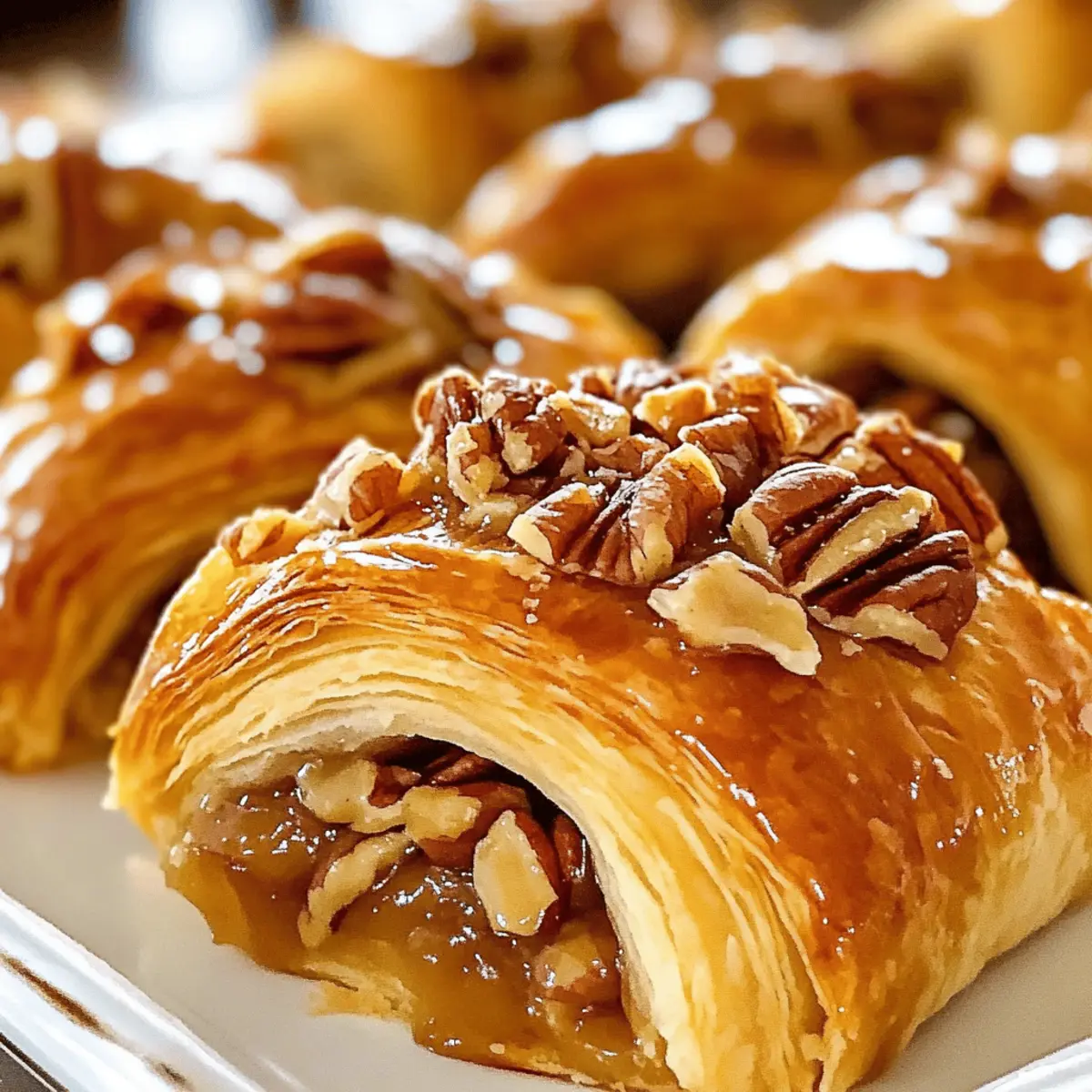 Pecan Pie Crescent Rolls
