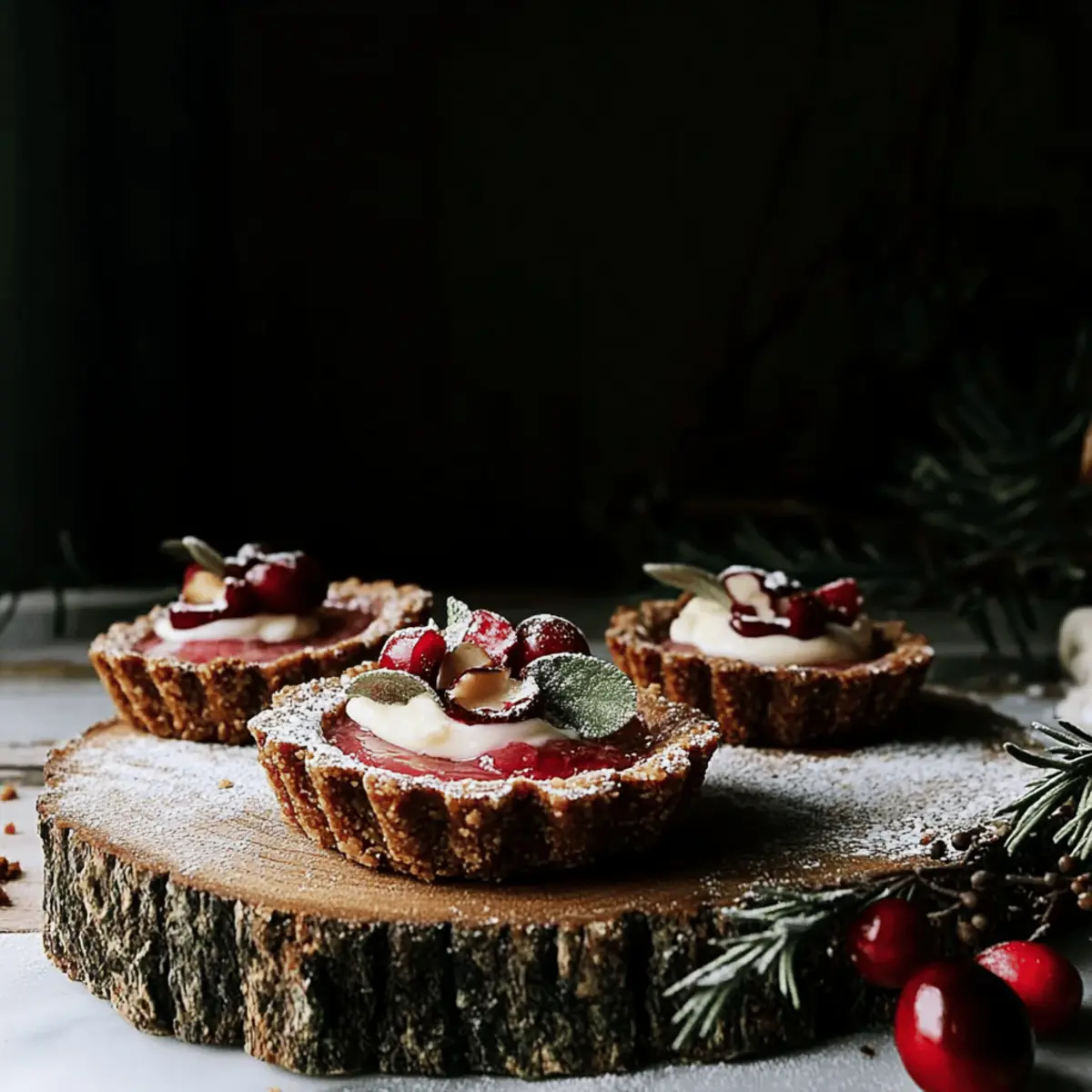 Raw Gingerbread Cranberry