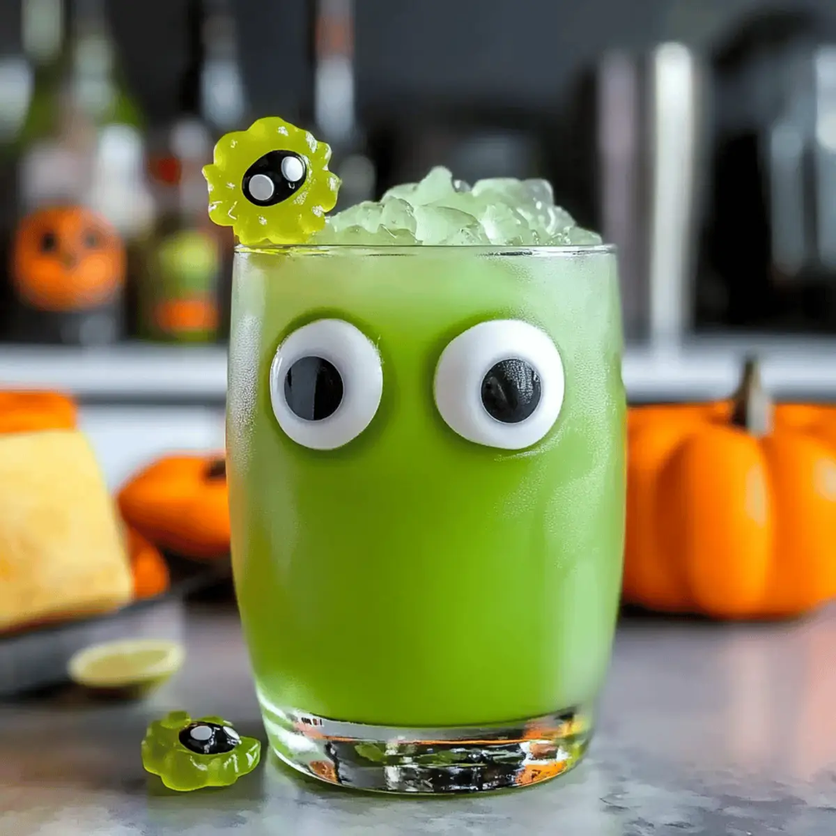 Slime Punch Mocktail