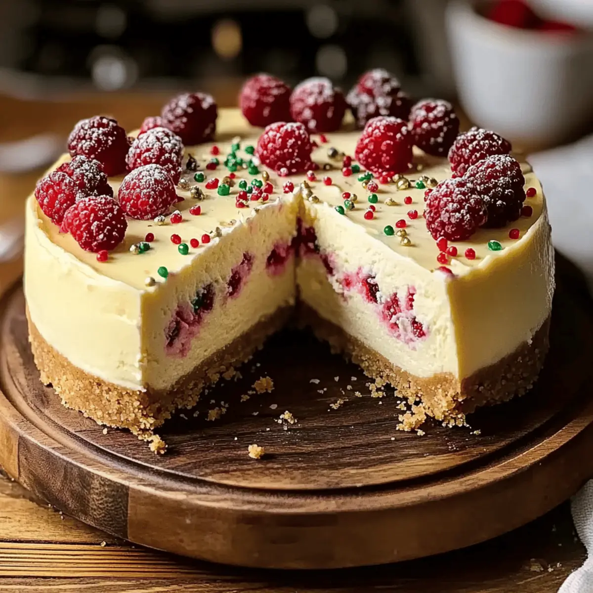 Sugar Cookie Cheesecake