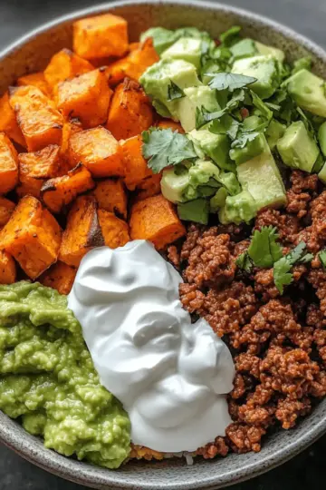 Sweet Potato Taco Bowl