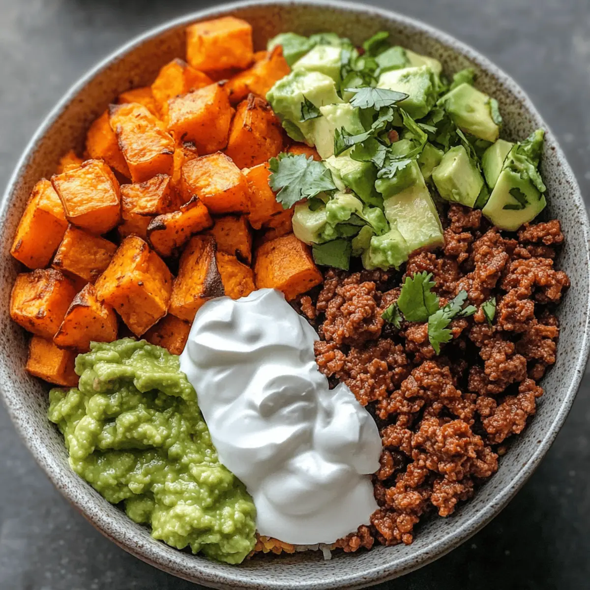 Sweet Potato Taco Bowl