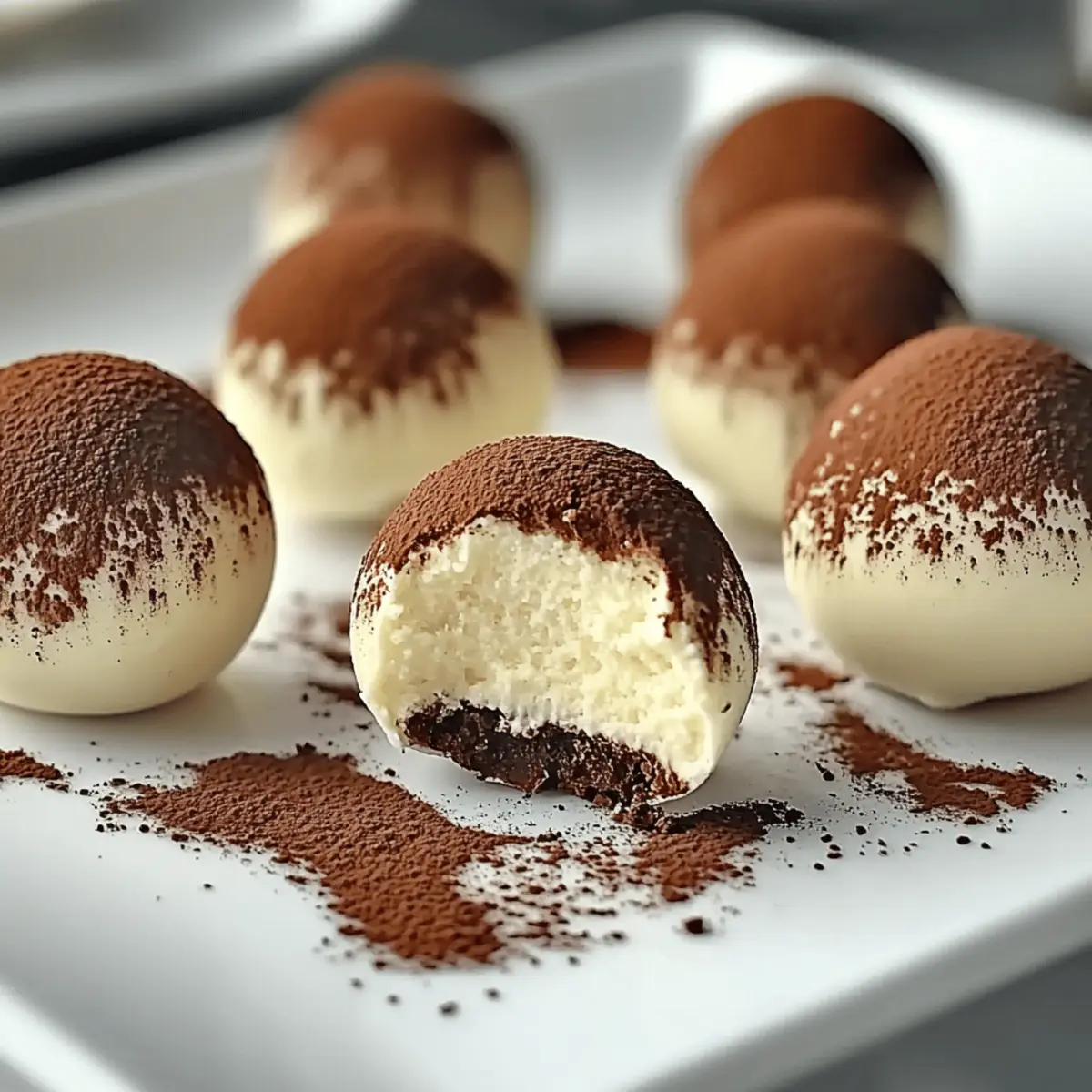 Tiramisu Truffles