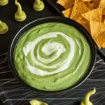Witch’s Brew Salsa Verde & Cream Dip