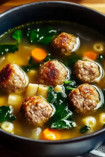 Easy Italian Wedding Soup