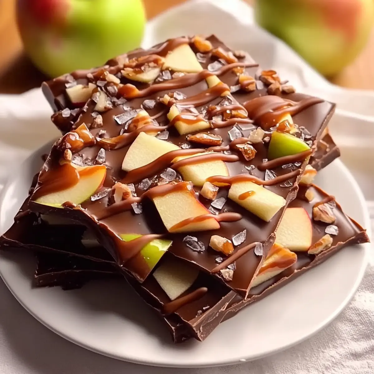 Caramel Apple Bark
