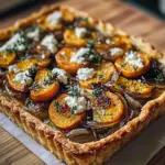 Caramelized Onion Butternut Squash Tart