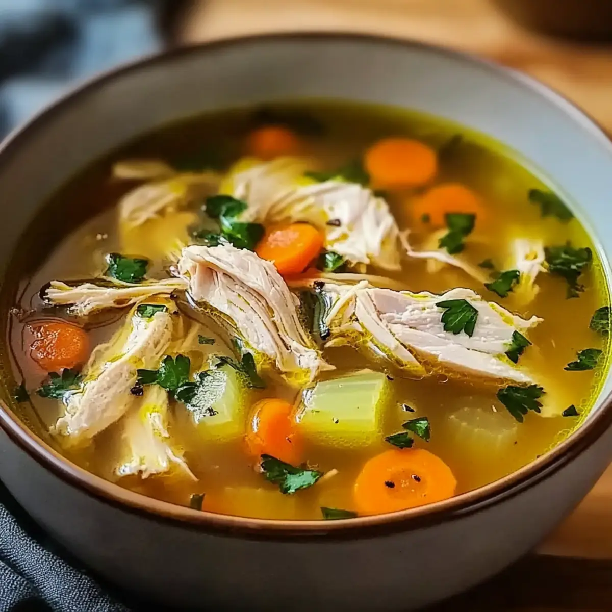 Bone Broth Chicken Soup