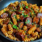 Spicy Honey BBQ Sausage & Pasta