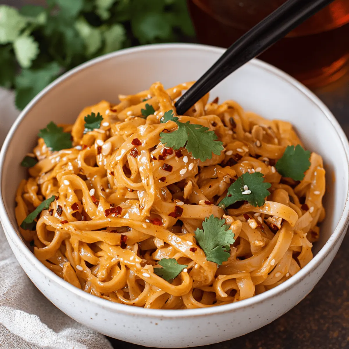 5-Minute Peanut Noodles