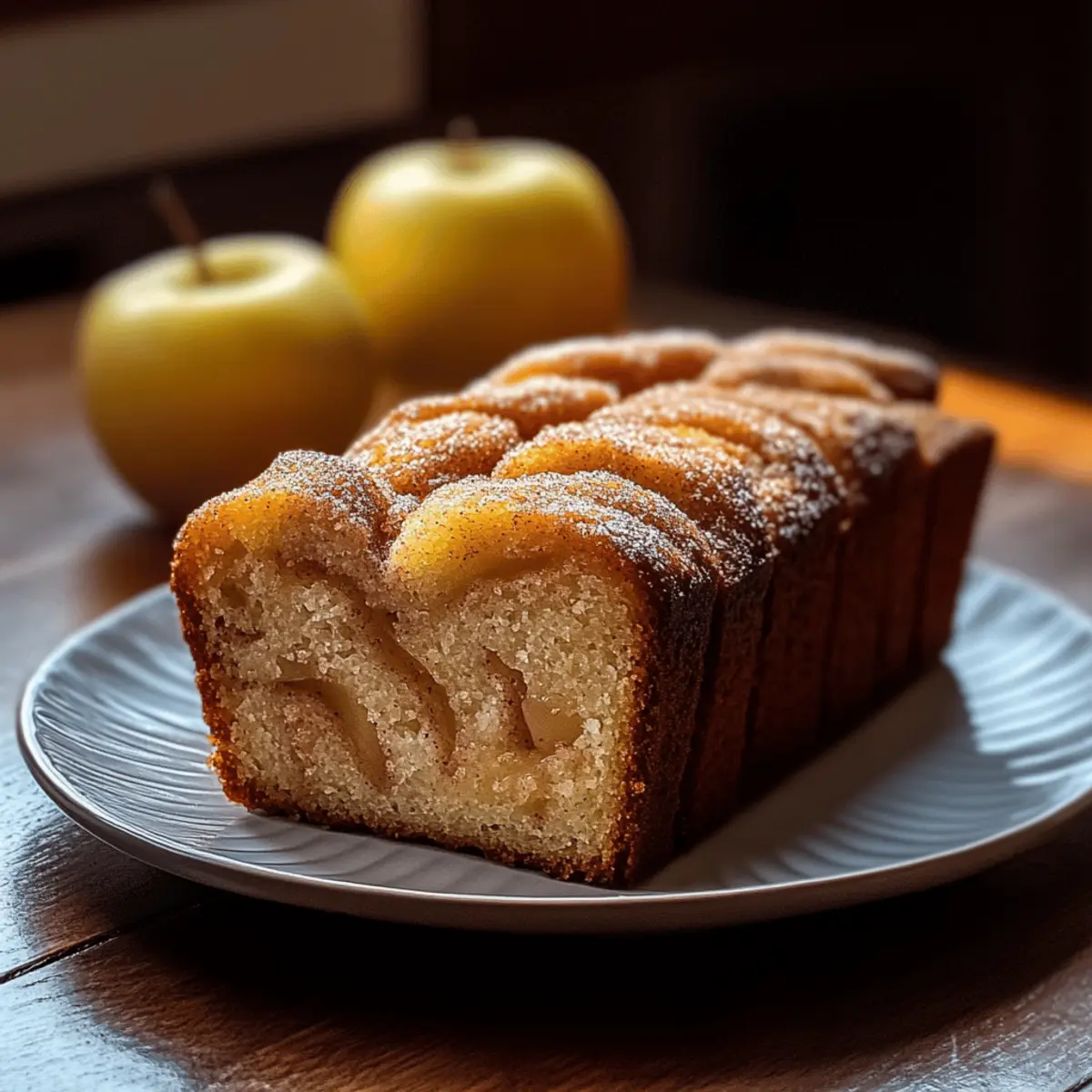 Apple Cider Cinnamon Bread