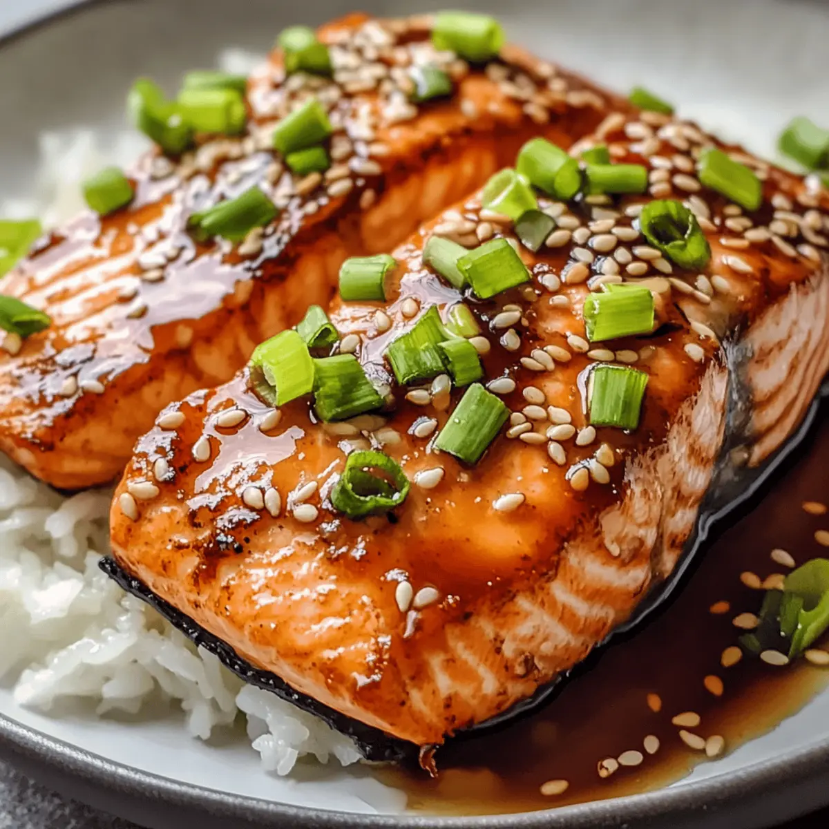 Baked Teriyaki Salmon