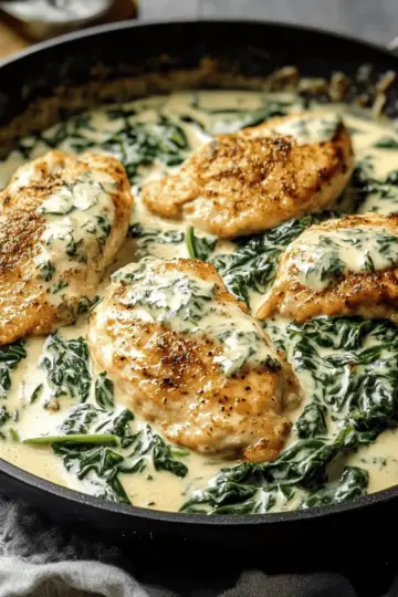 Creamy Spinach Chicken