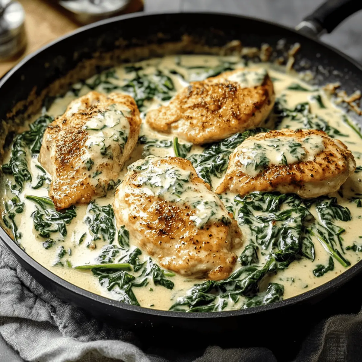 Creamy Spinach Chicken