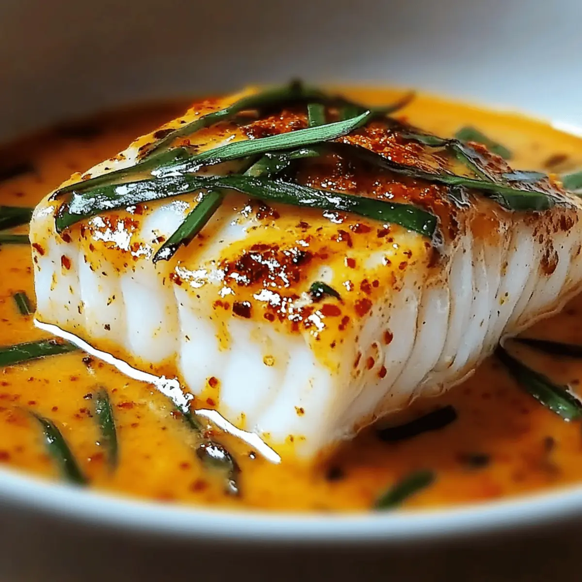 Easy Cod in Roasted Red Pepper Sauce