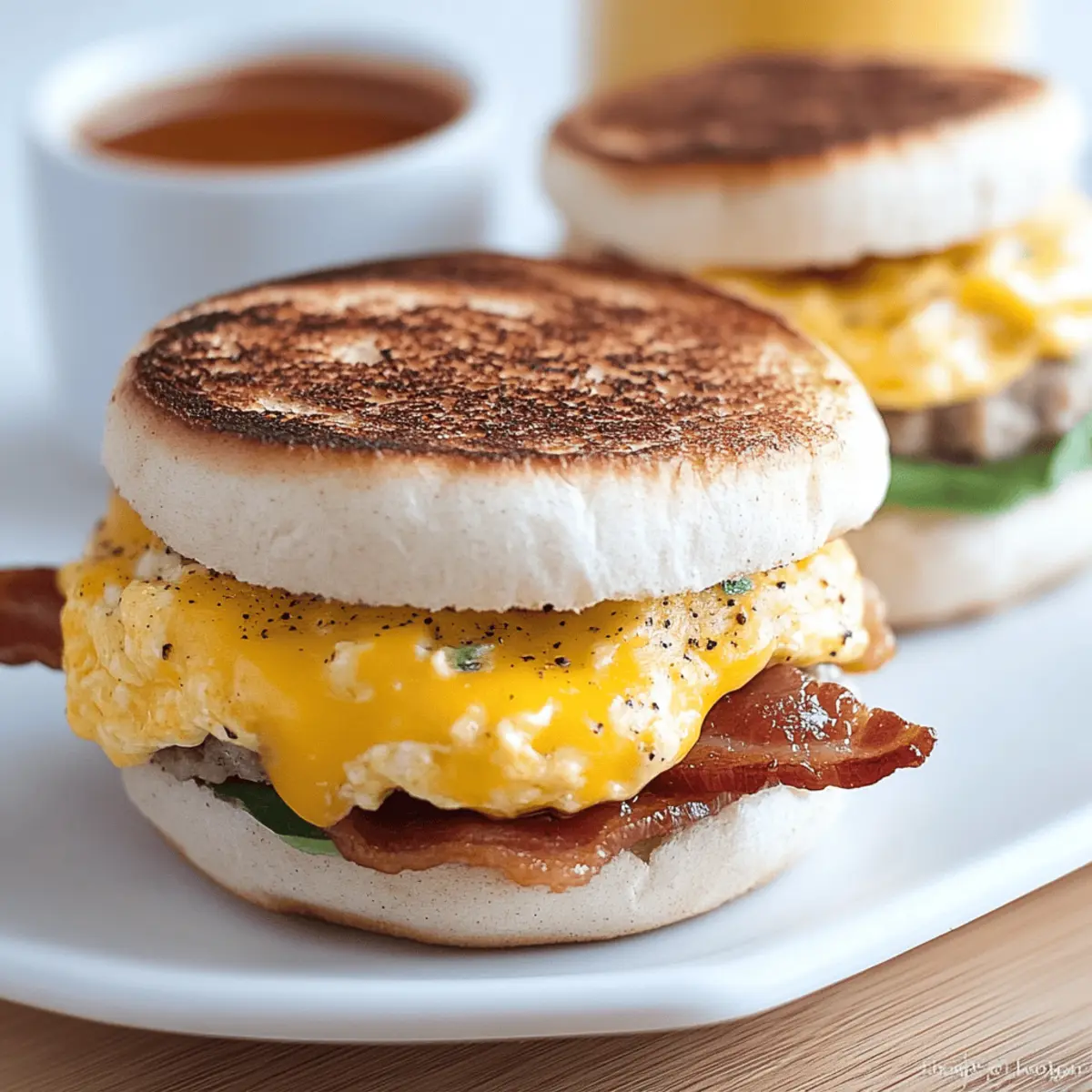 Freezer Breakfast Sandwiches