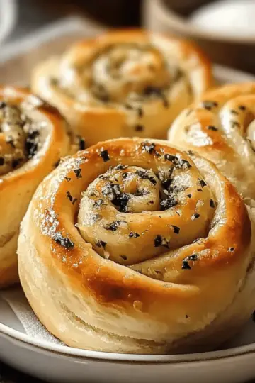 Garlic‑Swirl Rolls