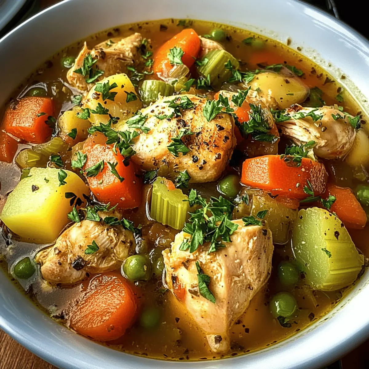 Hearty Chicken and Vegetable Stew