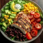 High Protein Southwest Chicken Salad