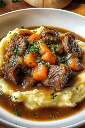 Irish Stew With Mashed Potatoes