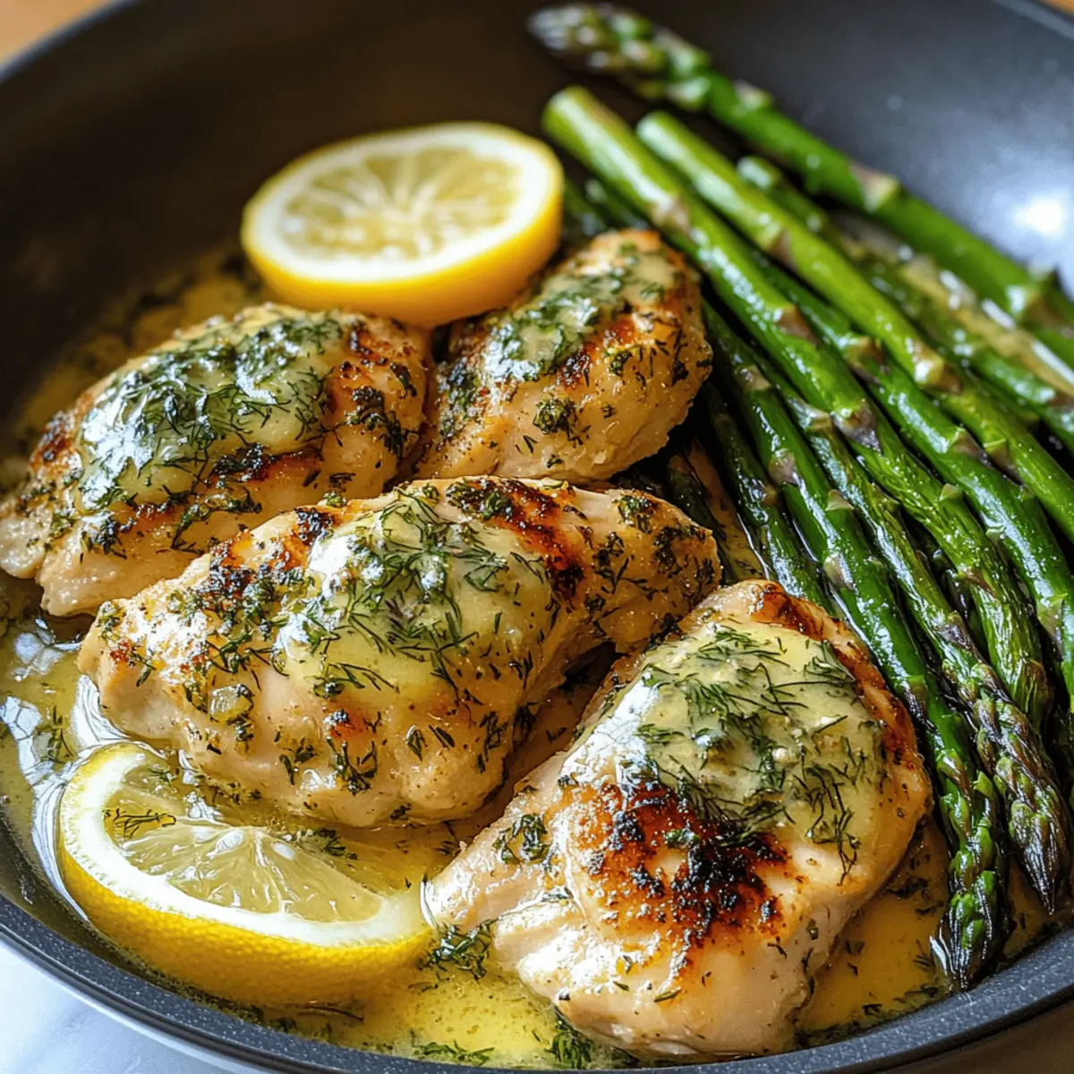 Lemon and Dill Butter Garlic
