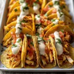 Mini Baked Chicken Tacos