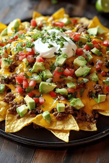 Oven-Baked Nachos
