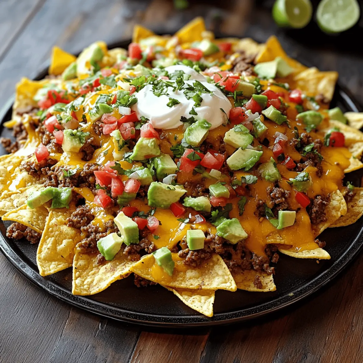 Oven-Baked Nachos