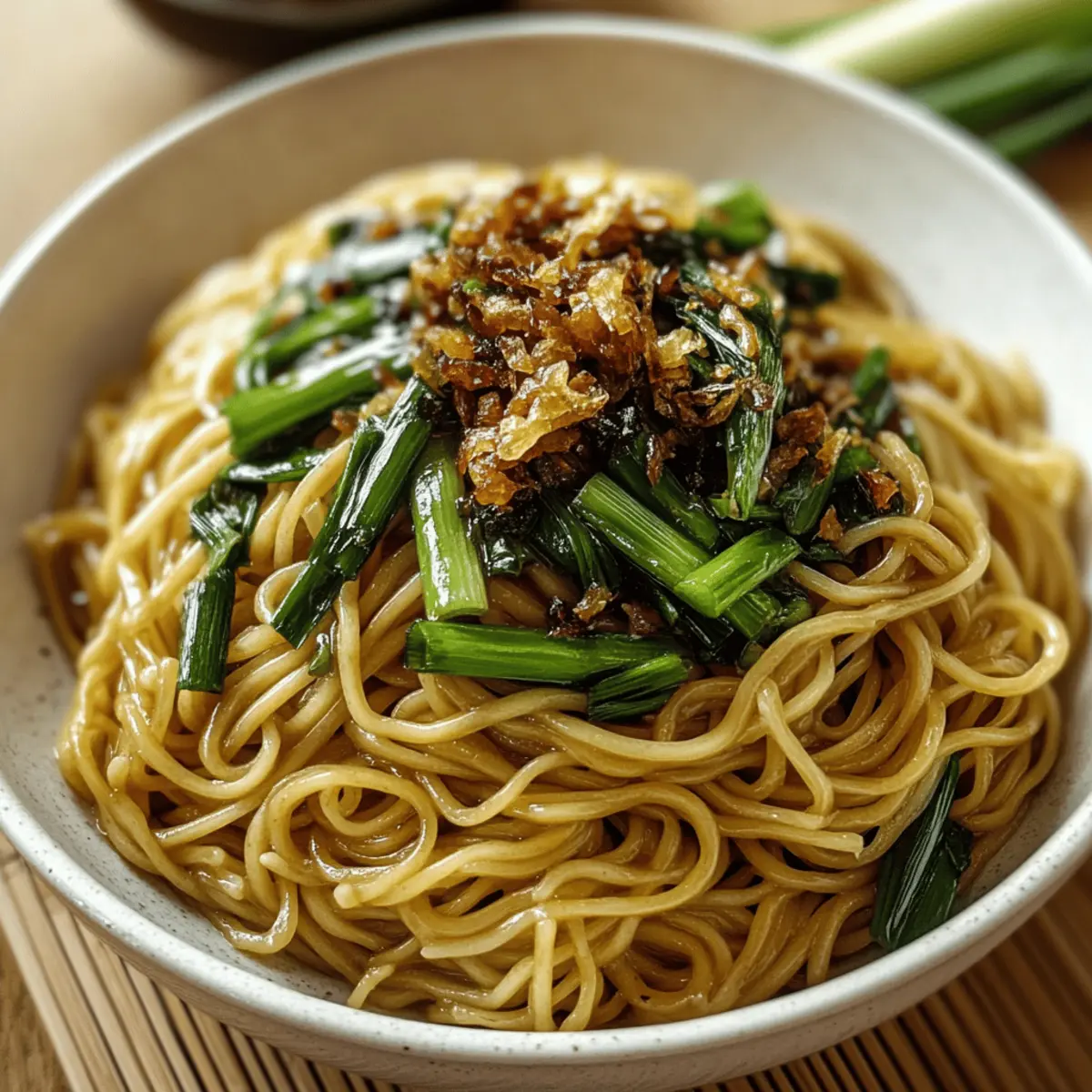 Scallion Oil Noodles