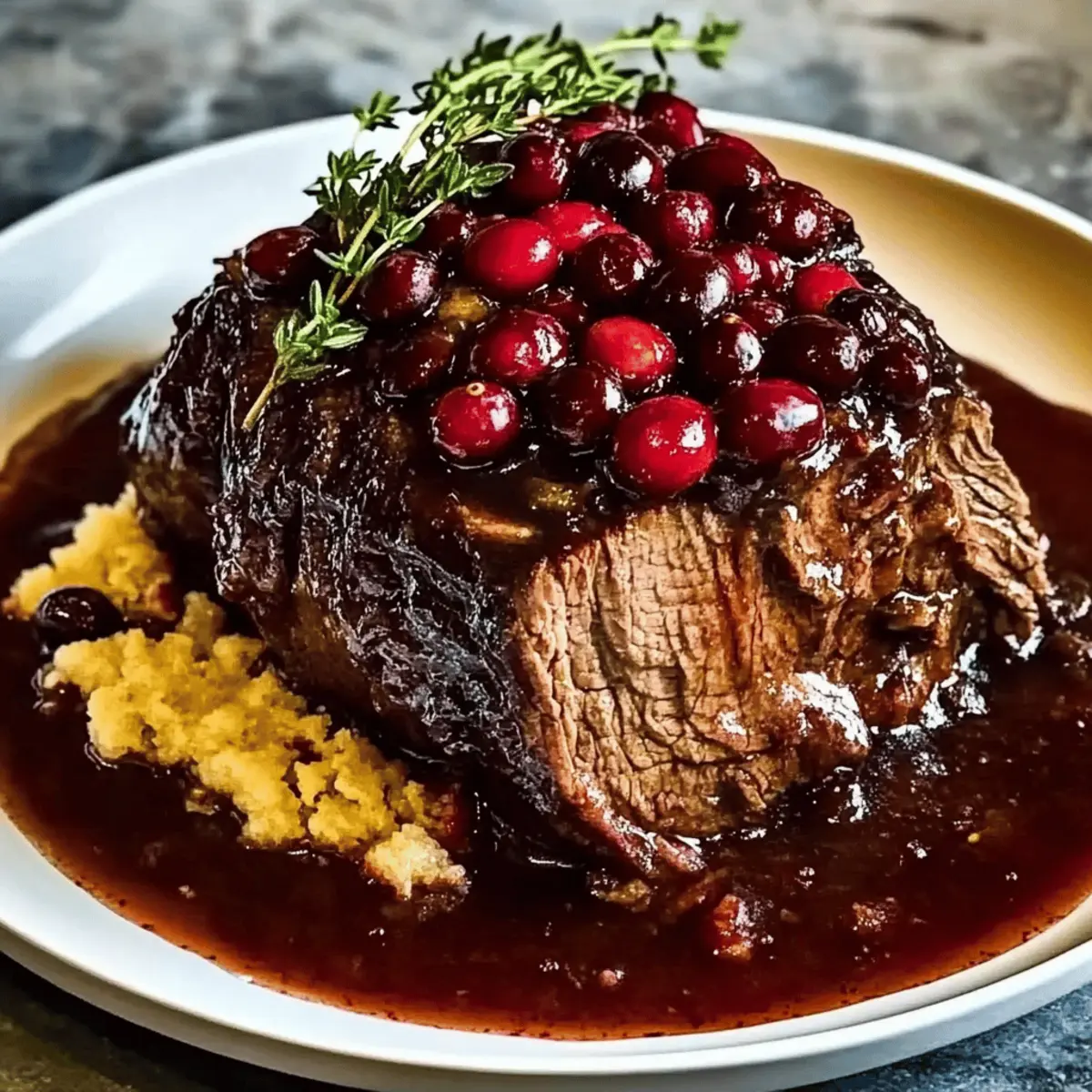 Slow-Braised Beef Roast