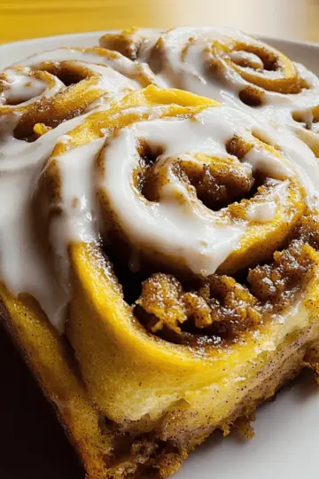 Soft Pumpkin Cinnamon Rolls