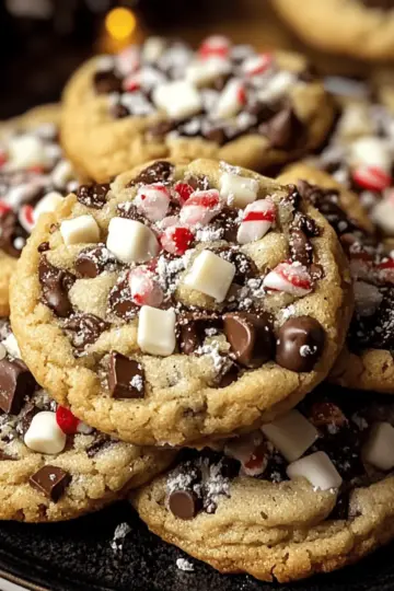 Winter Wonderland Chocolate Chip Cookies