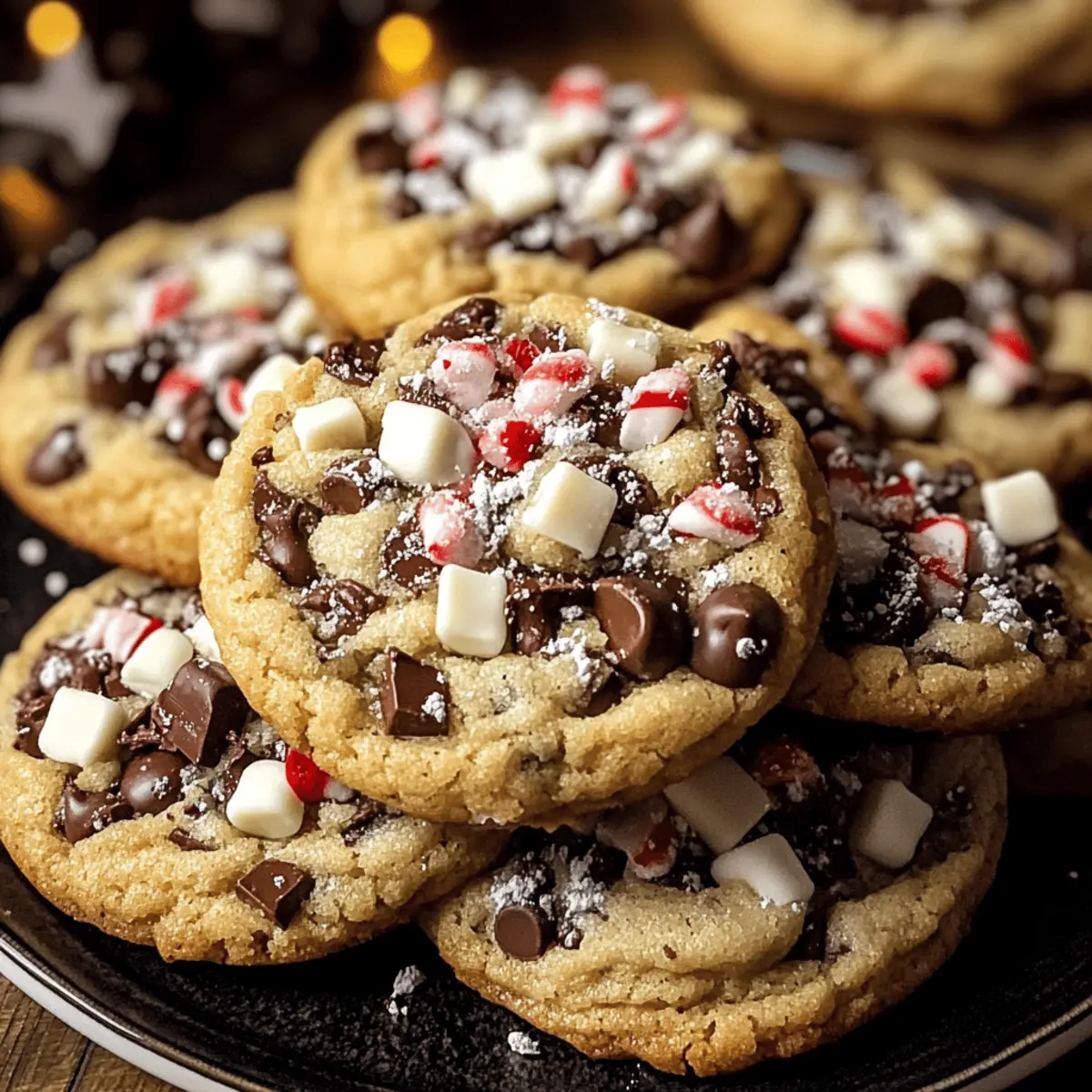 Winter Wonderland Chocolate Chip Cookies