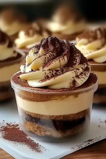 Mini Tiramisu Cups