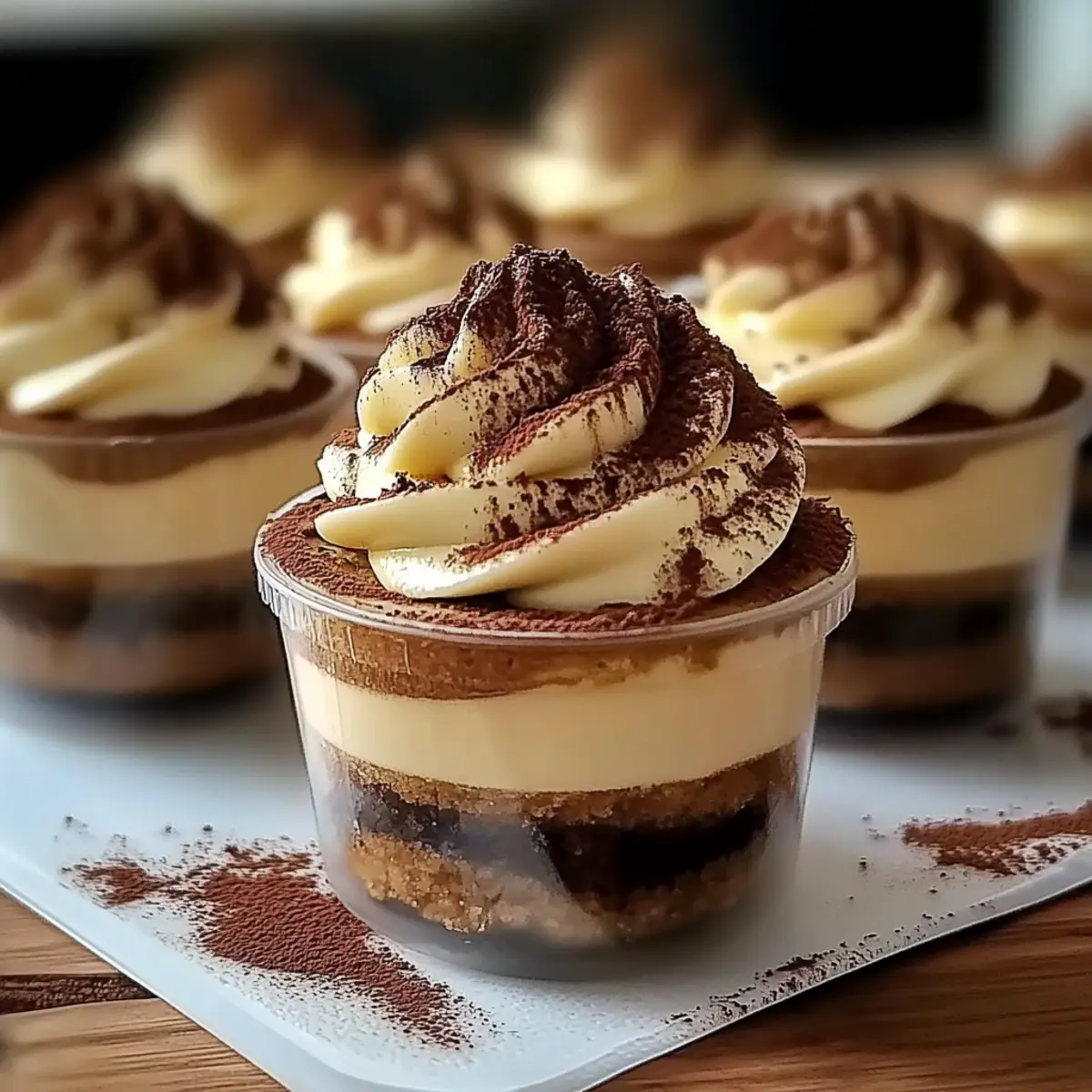 Mini Tiramisu Cups