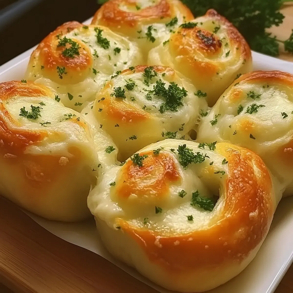 Buttery cheese Garlic Rolls, everyone will love them!
