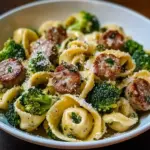 Creamy Garlic Parmesan Tortellini