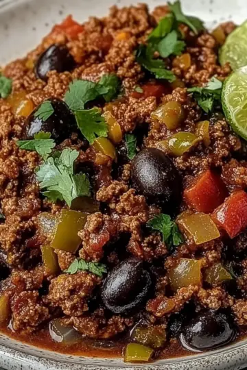 Cuban Beef Picadillo