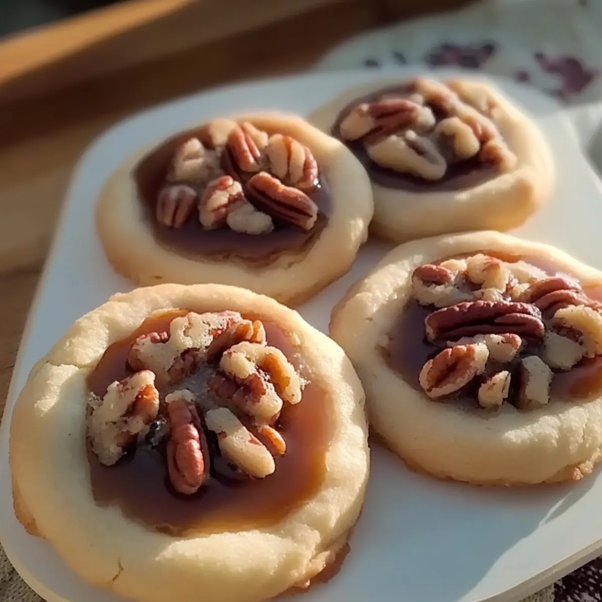 Crumbl pecan pie cookies