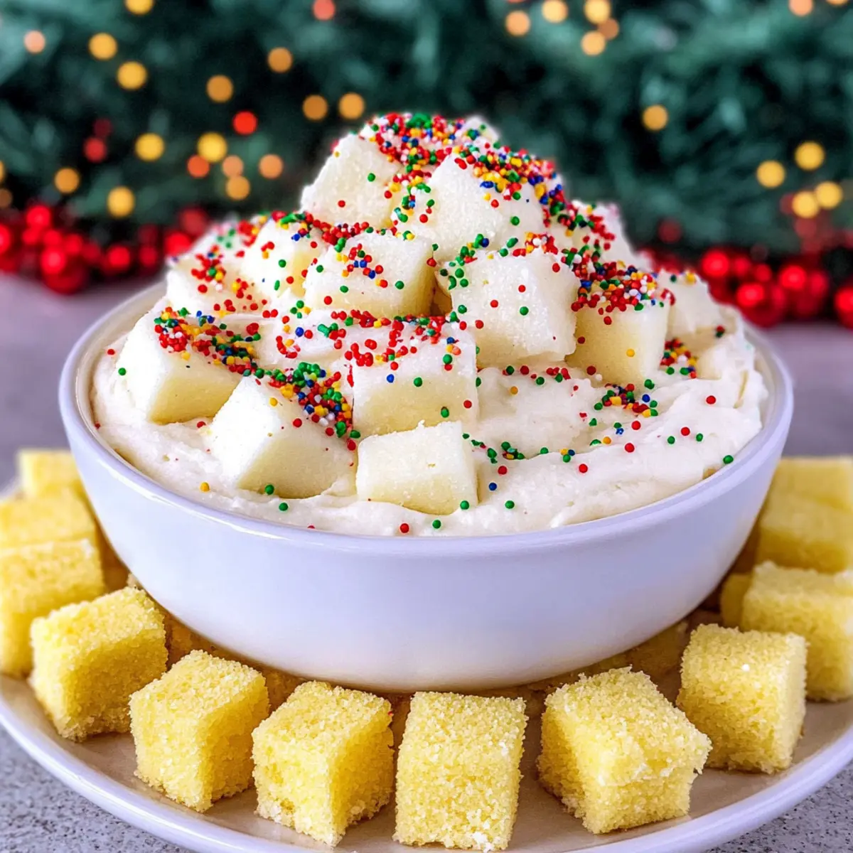 Frosted Sugar Cookie Dip
